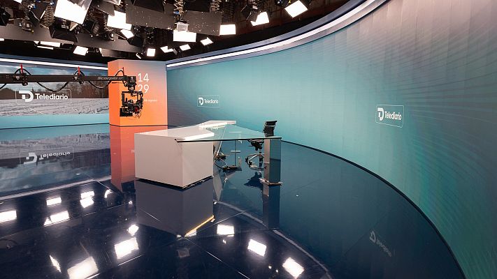 Telediario 1 - RTVE Informativos estrena plató del Telediario