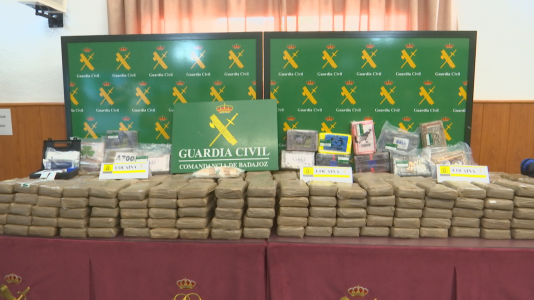 Operaci�n contra narcotr�fico en la provincia de Badajoz