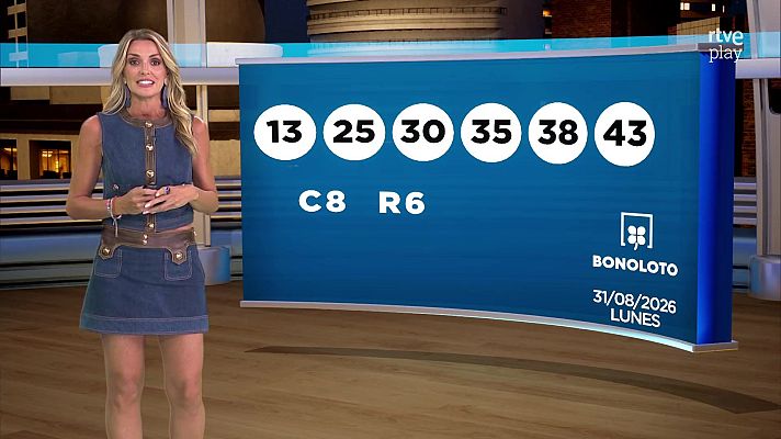 Loterías - Sorteo de la Bonoloto y Primitiva del 31/08/2026