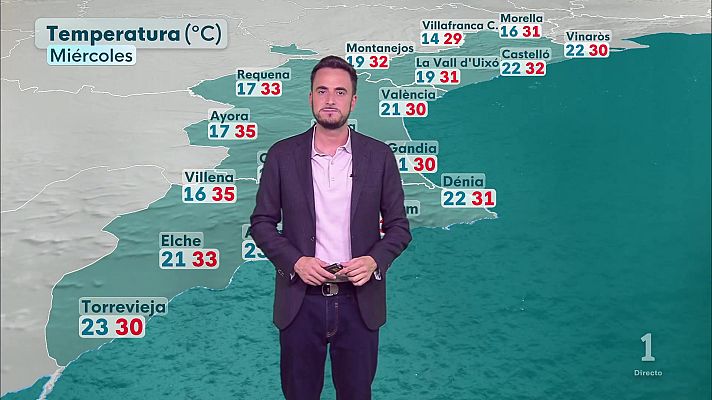 L'informatiu - Comunitat Valenciana - El Tiempo en la Comunitat Valenciana - 01/09/26