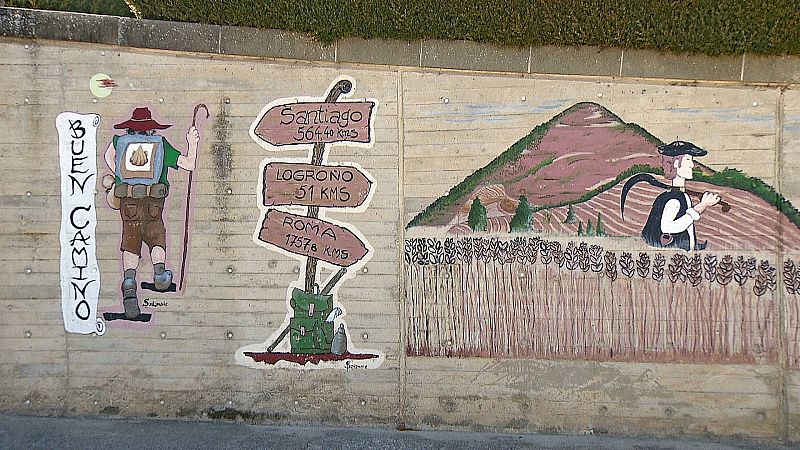 Entrada de Grañón, La Rioja