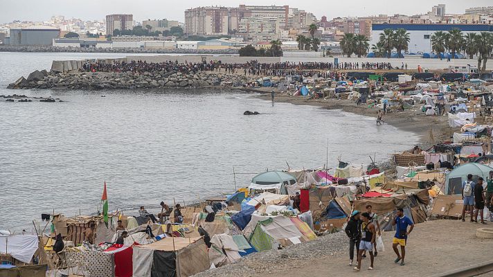  - Ceuta celebra su día grande con menos ambiente de fiesta y más incertidumbre