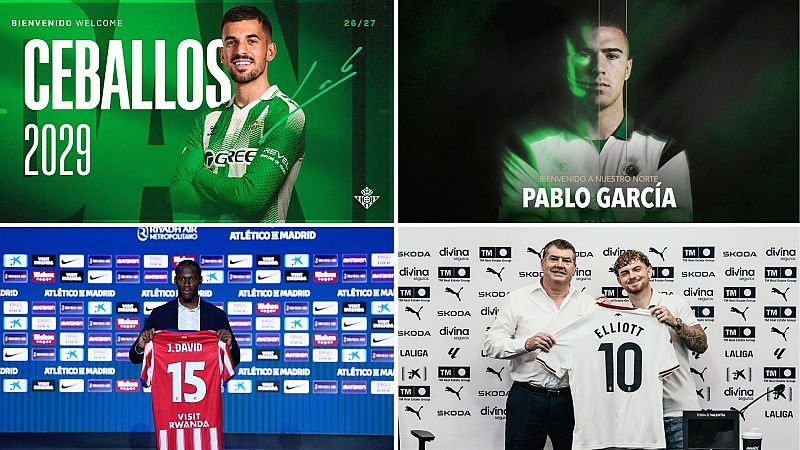 Los clubes ya tienen a su disposición a los nuevos fichajes