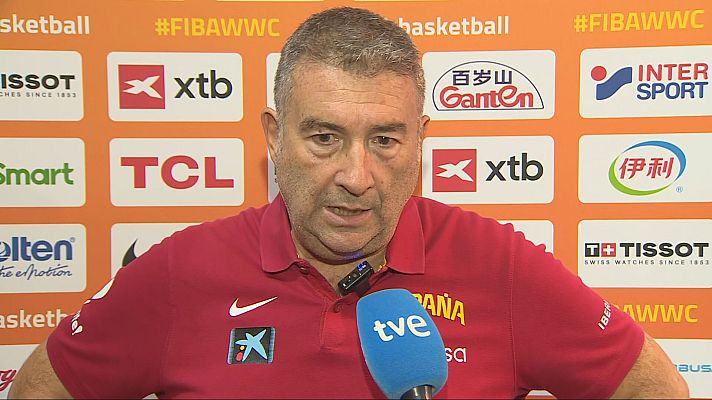 Baloncesto en RTVE - Miguel Méndez en el debut contra Alemania: "Estamos preparadas"