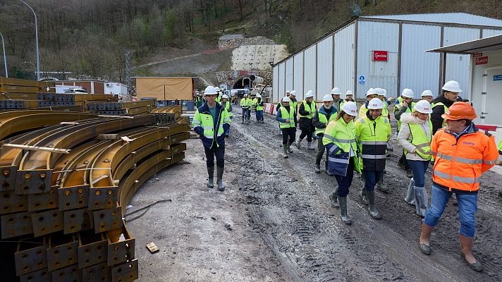 Telenavarra - El Gobierno de Navarra niega la paralización de las obras de Belate