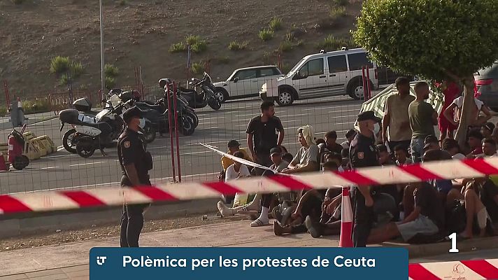Informatiu Balear - Polèmica per les protestes per Ceuta