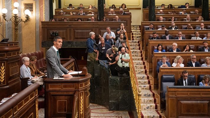 Especiales informativos - Comparecencia Presidente del Gobierno Pedro Sánchez