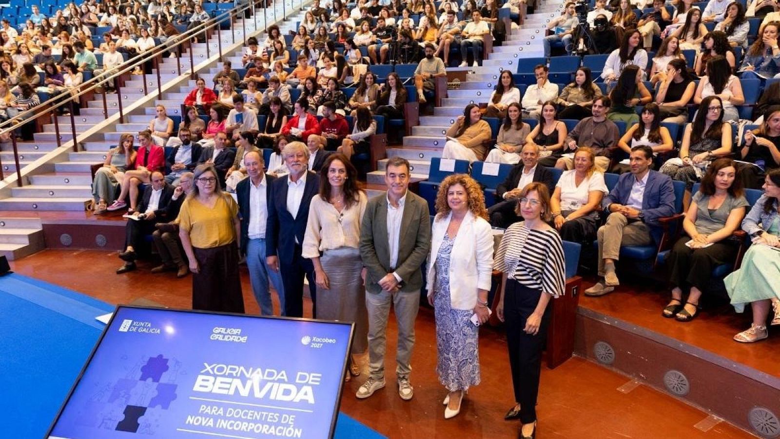 Benvida aos profesores que se incorporan ás escolas públicas
