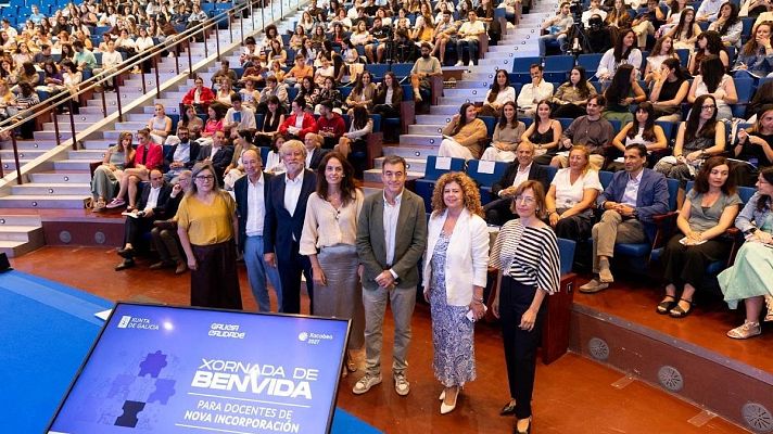 Telexornal - Galicia - Mil novos profesores para este curso nas escolas públicas