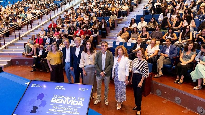 Benvida aos profesores que se incorporan ás escolas públicas