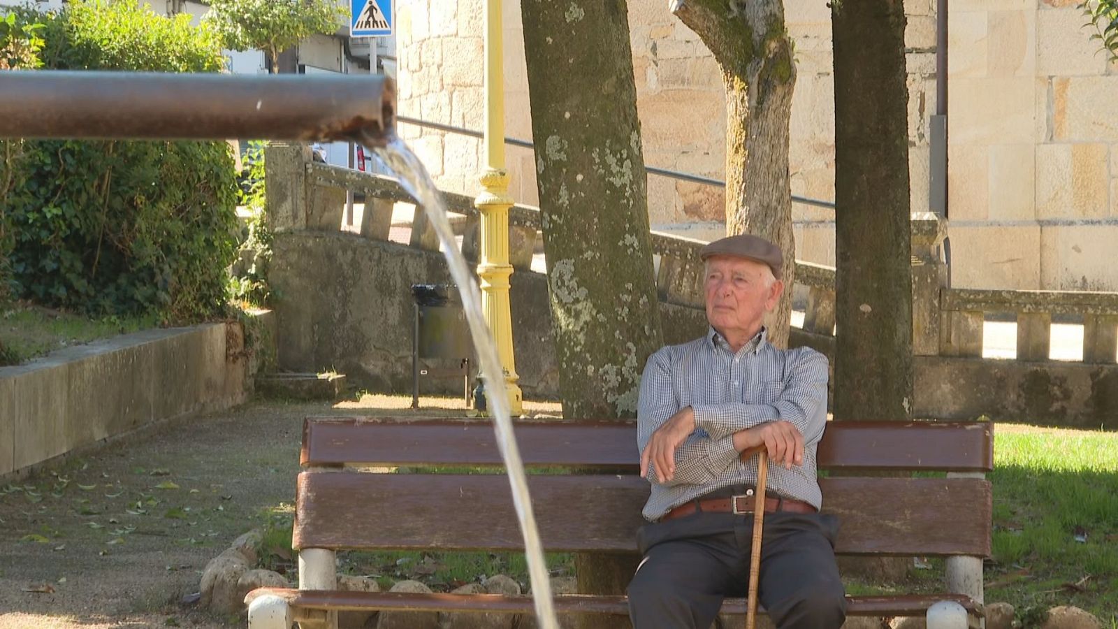 Alerta sanitaria vermella por calor no interior de Pontevedra