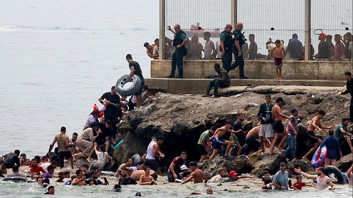 Telediario 2 - Crisis en Ceuta: ¿qué investiga la Audiencia Nacional?