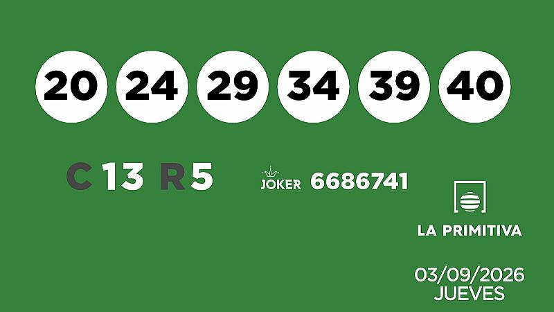 Primitiva Joker 03.09.26