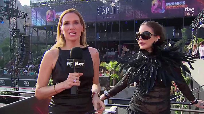 Premios Juventud - Emjay: "No sé si estoy emocionada o quiero vomitar de los nervios"