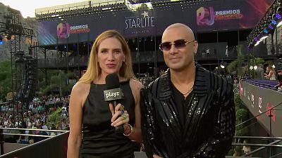 Wisin: "Estoy feliz de estar en España y venir a traer buena música"