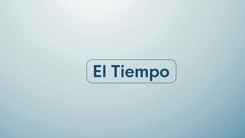 Elemento gráfico con el texto "El Tiempo" en un recuadro azul sobre fondo degradado, indicando una sección de noticias o información.