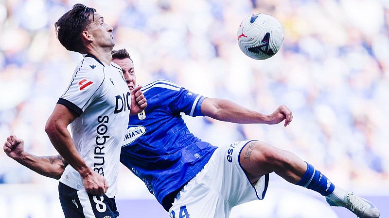 Oviedo - Burgos: resumen del partido de la 4� jornada de Liga Hypermotion