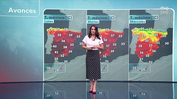 El tiempo - Probables tormentas y chubascos fuertes en Galicia y Cantábrico occidental