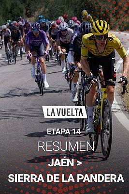 Vuelta ciclista a España - La Vuelta 2026: resumen de la etapa 14 entre Jaén y la Sierra de la Pandera