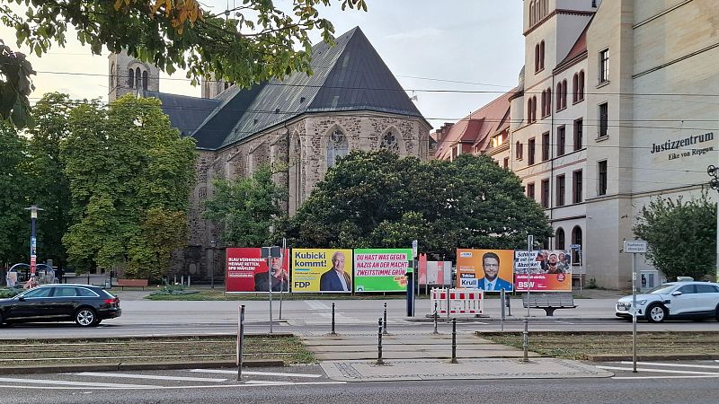 Alta Sajonia celebra elecciones este domingo con la extrema derecha de Alternativa para Alemania disparada en las encuestas
