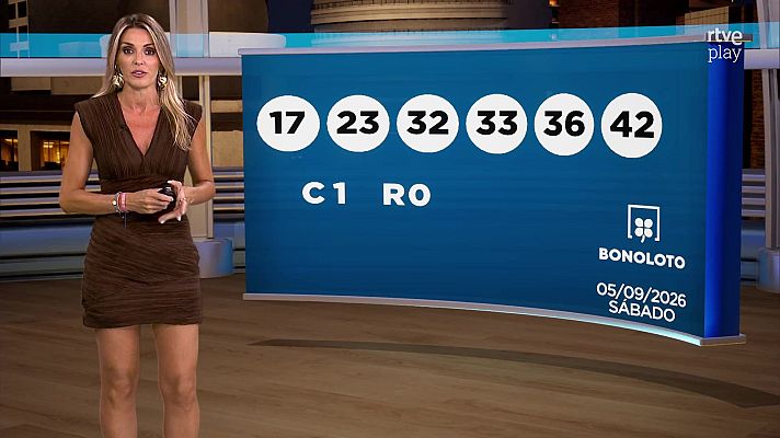 Loterías - Sorteo de la Bonoloto y Primitiva del 05/09/2026