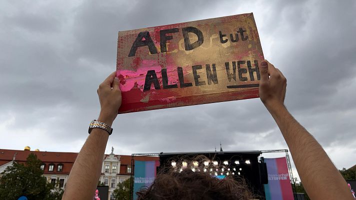 Telediario Fin de Semana - El partido ultraderechista AfD, favorito para ganar en Sajonia