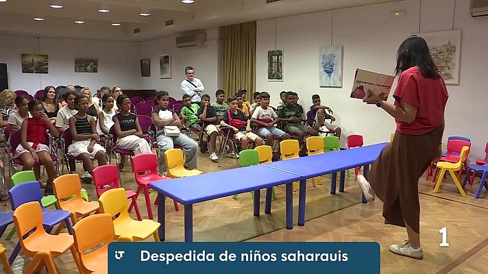 Noticias de Castilla-La Mancha - Despedida niños saharauis