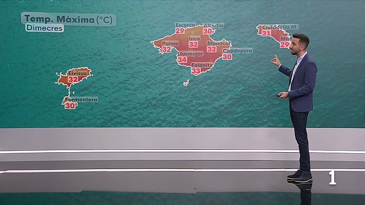 Informatiu Balear - El temps a les Illes Balears - 07/09/26