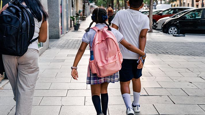 Telenavarra - Los alumnos de Infantil y Primaria empiezan las clases en gran parte de Navarra