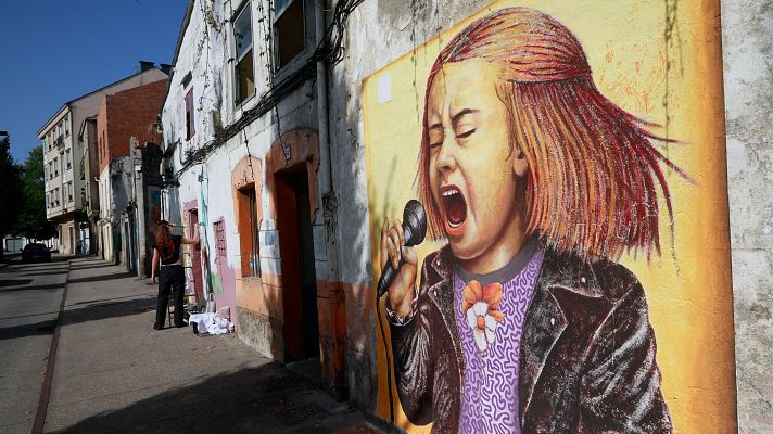 Telexornal - Galicia - O barrio ferrolán de Canido volve iluminarse coas Meninas