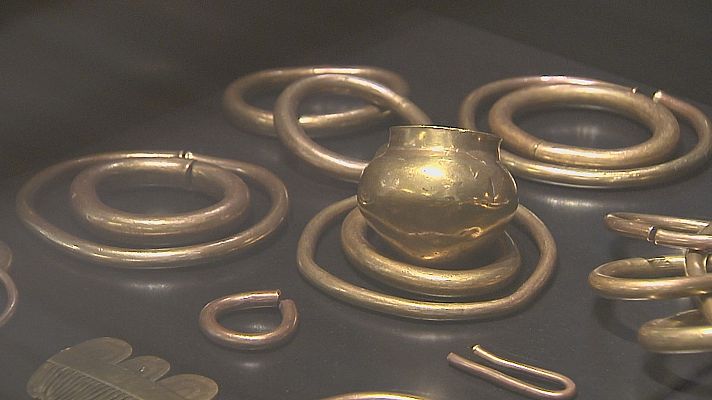 Telexornal - Galicia - O Tesouro de Caldas, una das xoias do Museo de Pontevedra