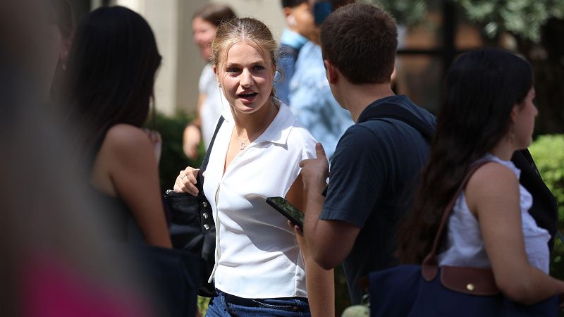 La princesa Leonor empieza la Universidad