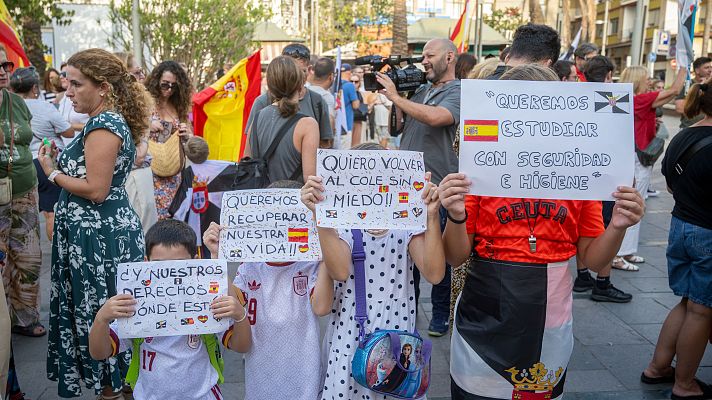 Telediario Matinal - Ceuta vuelve al cole con "miedo"