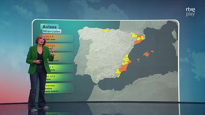 El tiempo - Temperaturas altas en el valle del Guadalquivir, el tercio este, Canarias, Mallorca 