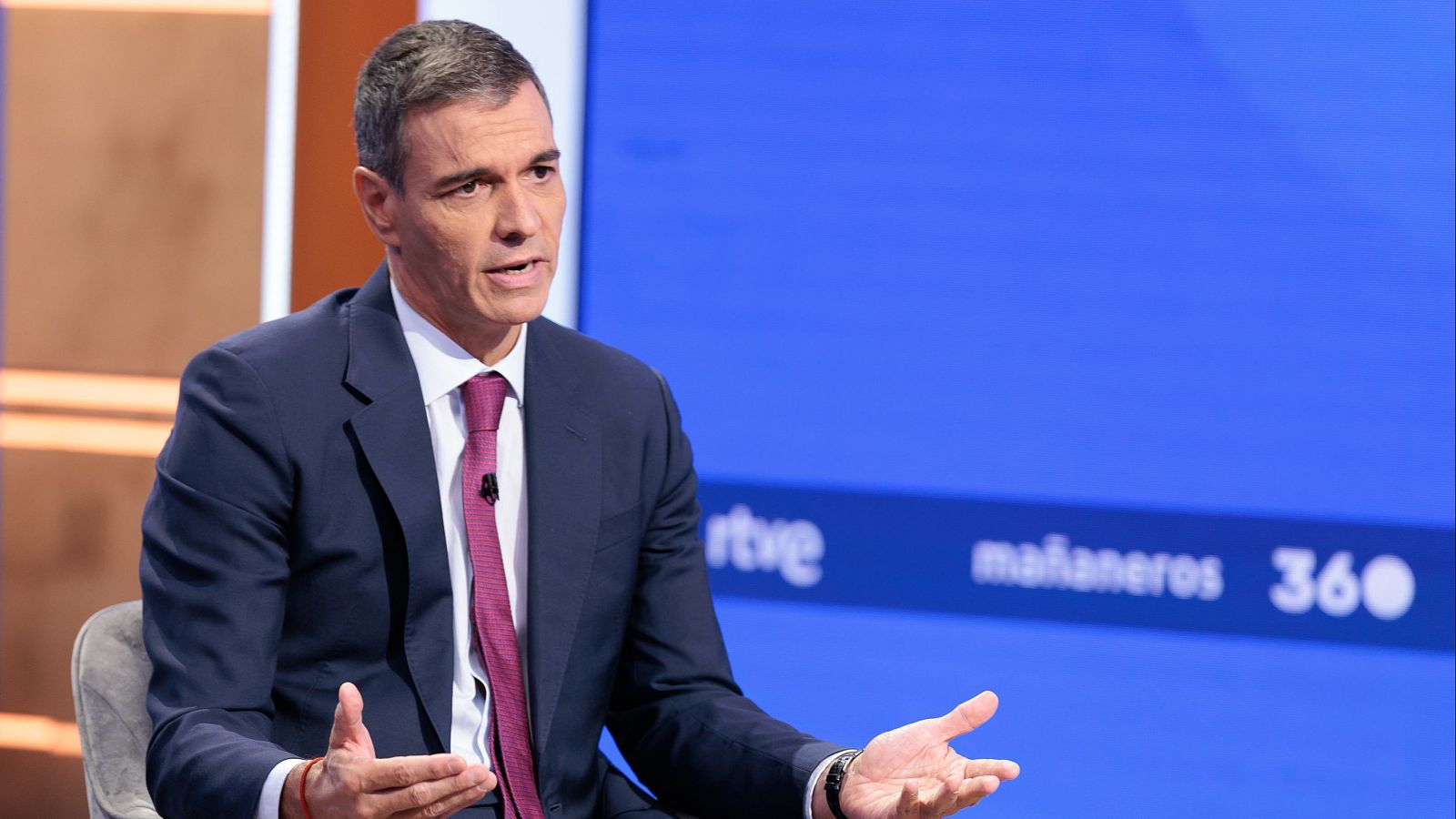 Pedro Sánchez en 'Mañaneros 360'