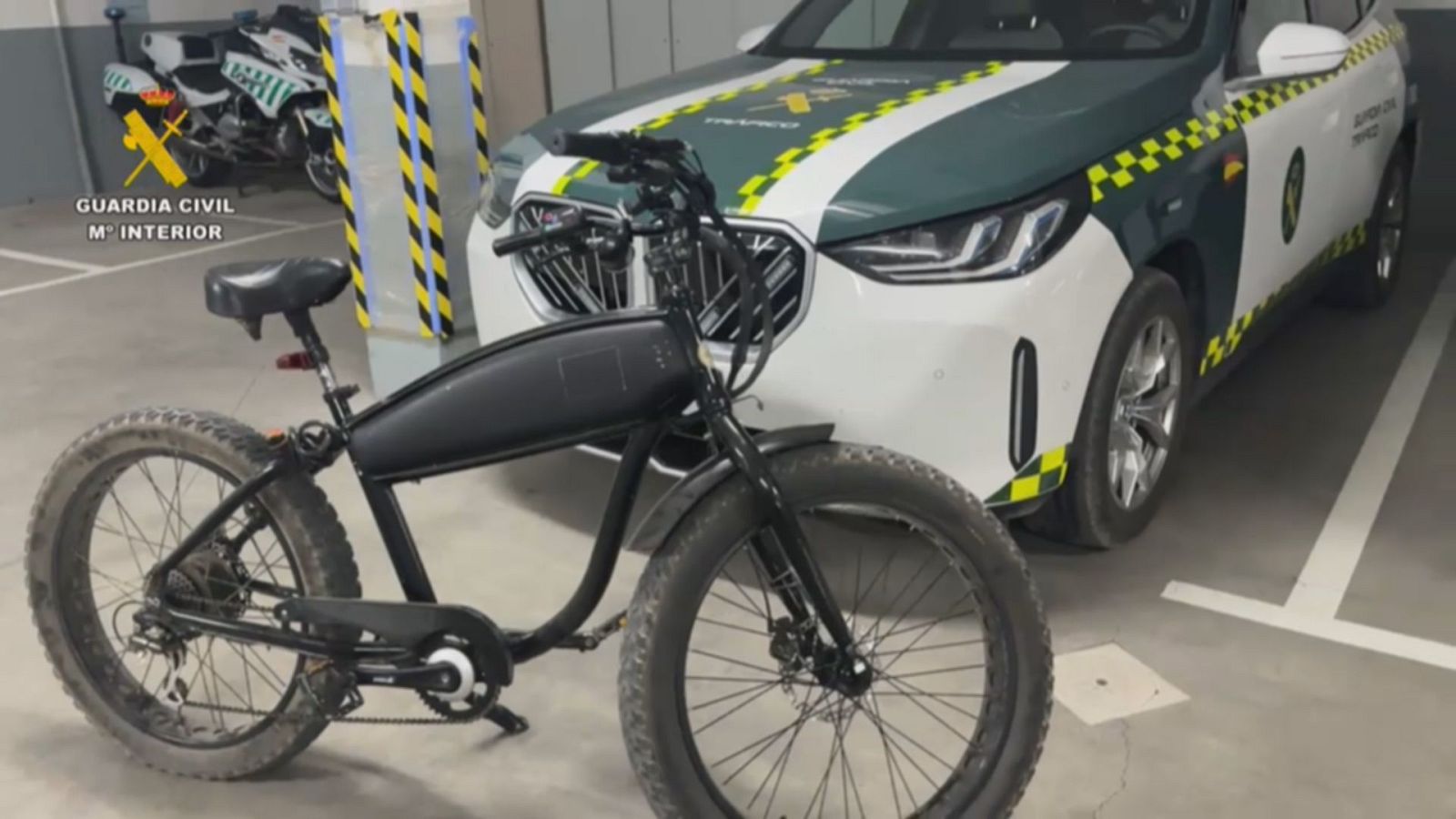 Investigado un varón por circular con una bicicleta moto