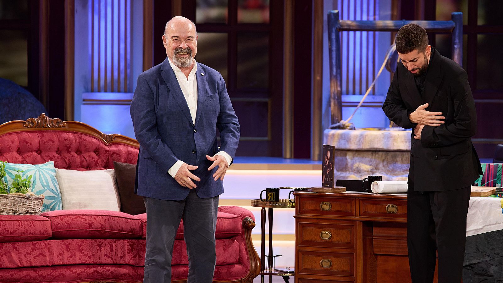 Antonio Resines y David Broncano en La Revuelta 9/9/26