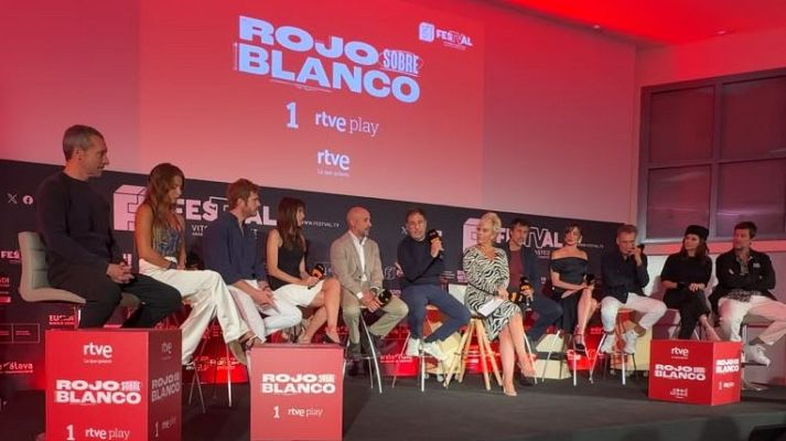 Rojo sobre blanco - Hugo Silva y María Hervás nos presentan la serie