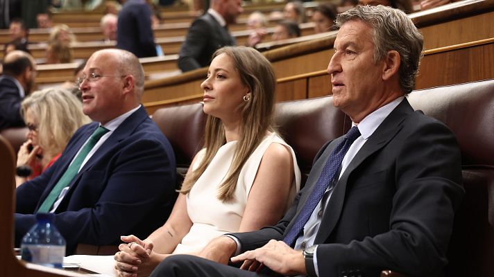 Telediario 2 - El PP acusa al Gobierno de hacer "una dejación de funciones manifiesta y dolosa"