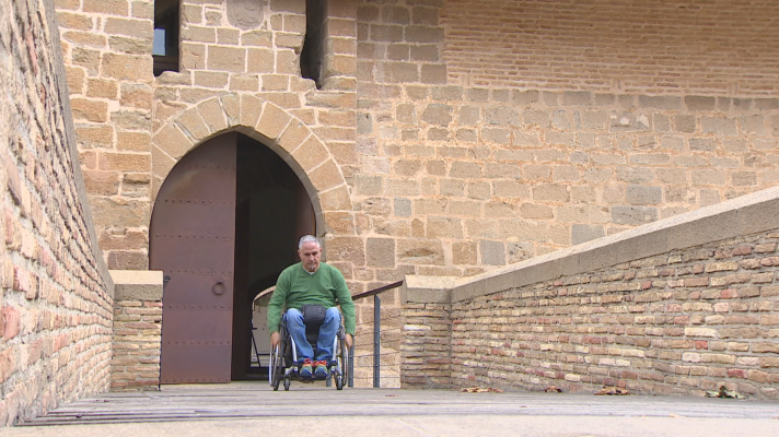Telenavarra - El castillo de Marcilla, sin barreras para la discapacidad