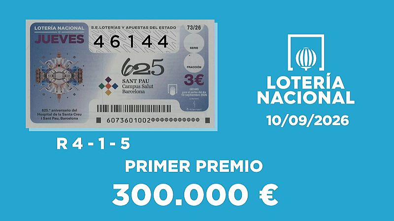 Lotería Nacional 10 09 26