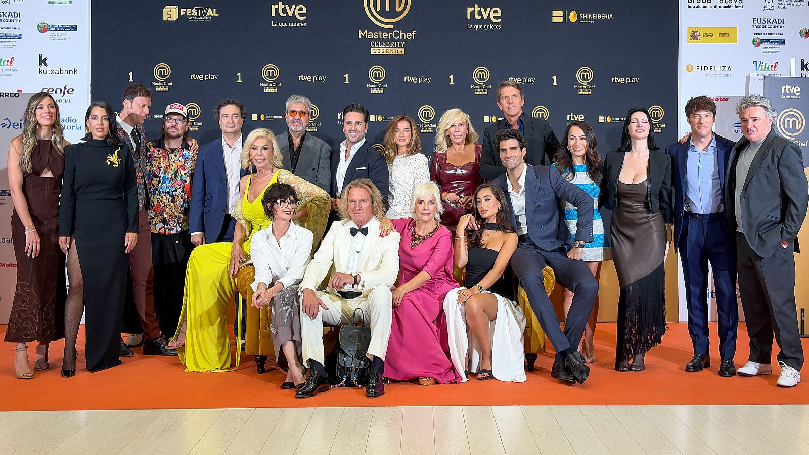 Presentación de 'MasterChef Celebrity Legends' en el FesTVal de Vitoria
