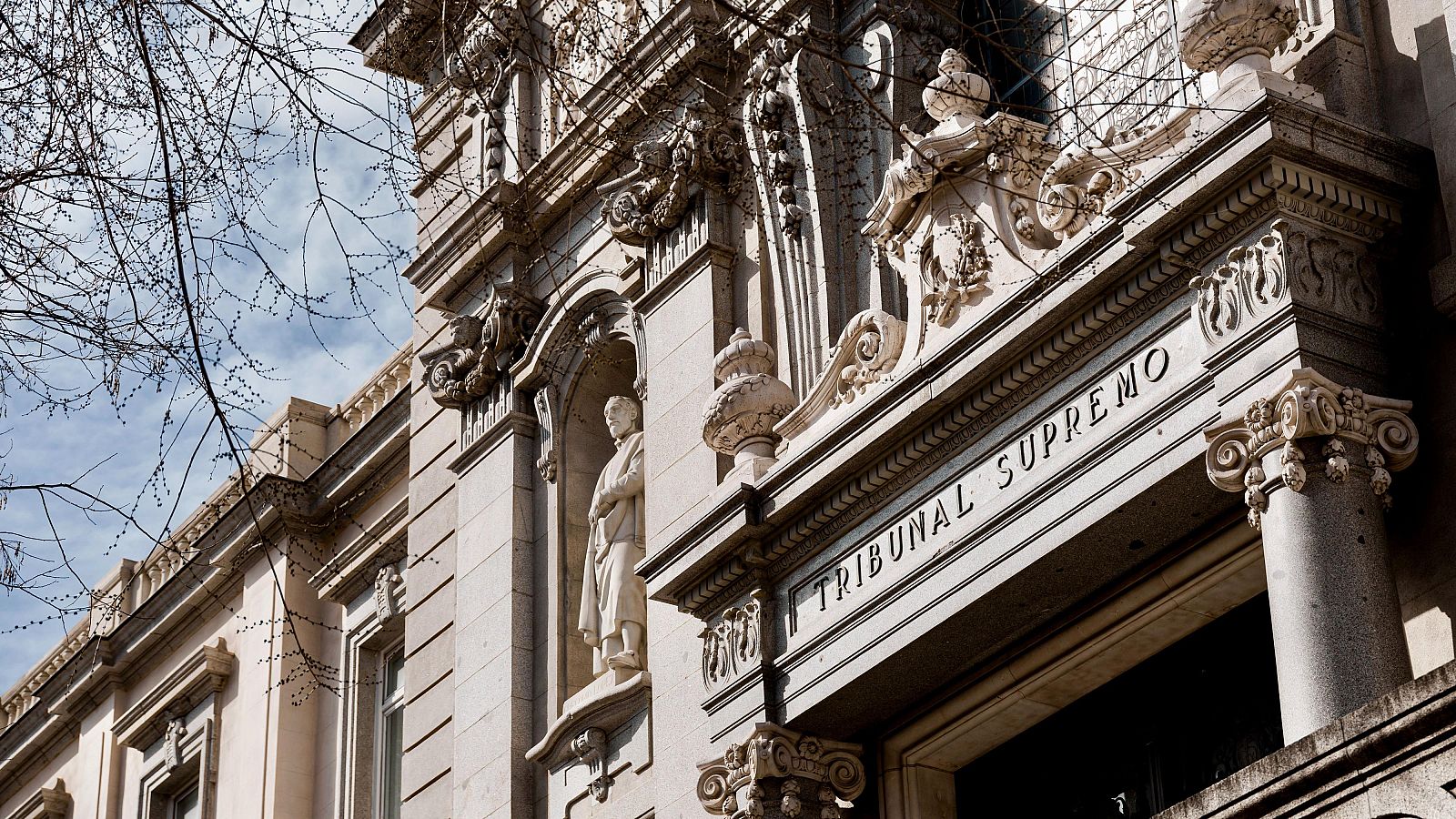 Fachada del Tribunal Supremo