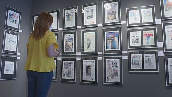 25 a�os despu�s de los atentados de Nueva York,  regresa a Logro�o '11 de septiembre'. Una exposici�n con m�s de cien portadas de peri�dicos de medio mundo