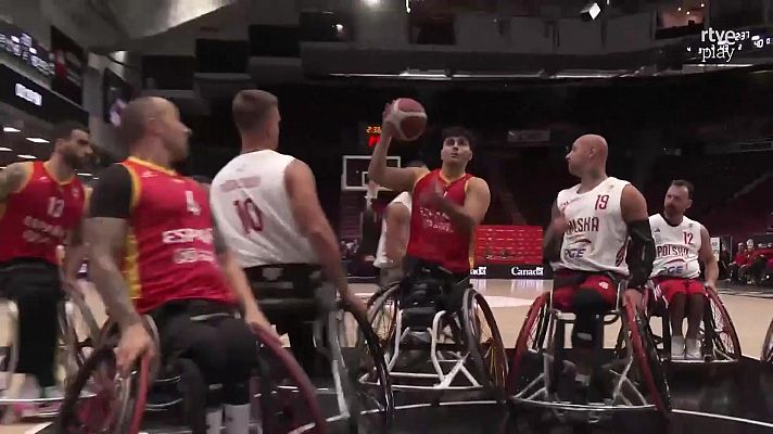 Baloncesto en silla de ruedas - Campeonato del Mundo Masculino. 1ª Ronda: Polonia - España