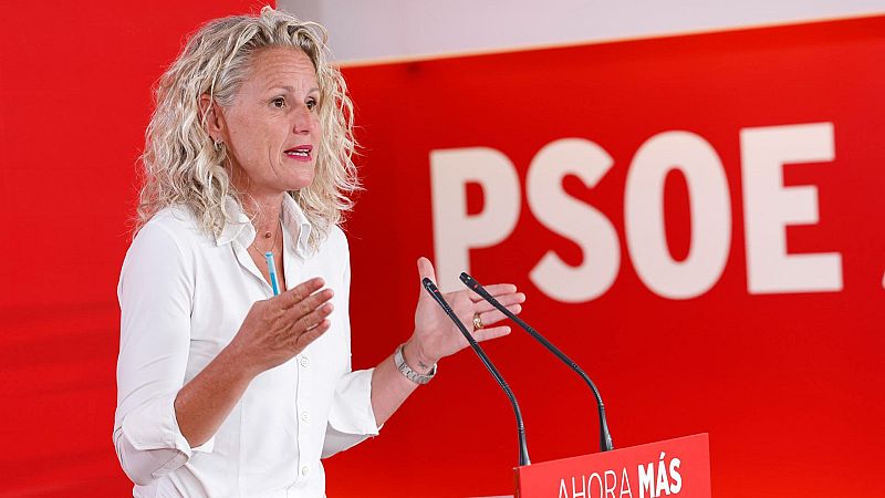 La portavoz del PSOE, Montse Mínguez.