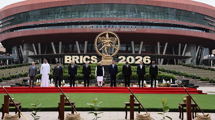 Telediario Fin de Semana - La cumbre de los BRICS en la India pide "máxima contención" en Oriente Medio