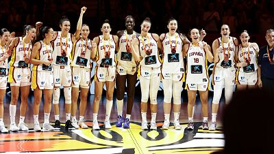 Espa�a regresa a un podio mundial de baloncesto tras colgarse el tercer bronce de su historia