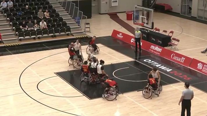 Baloncesto en silla de ruedas - Campeonato del Mundo Femenino. 1ª Ronda: España - China