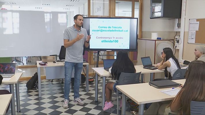 L'Informatiu - La Formació Professional arrenca el nou curs amb xifres històriques